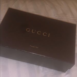 Empty Gucci Box